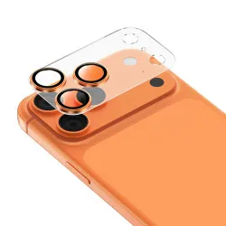 Защитное стекло на камеру Keephone Reggio iPhone 17 Pro Max Оранжевый