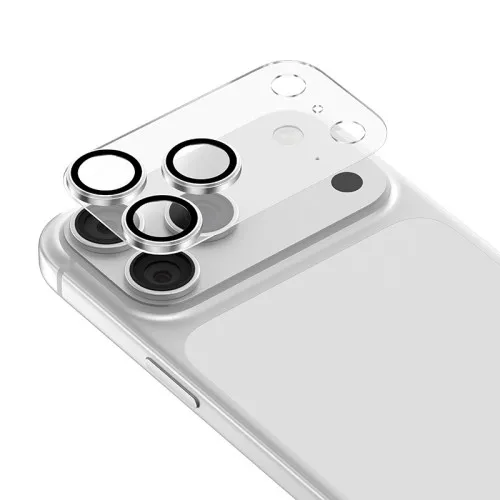 Защитное стекло на камеру Keephone Reggio iPhone 17 Pro Max Серебристый