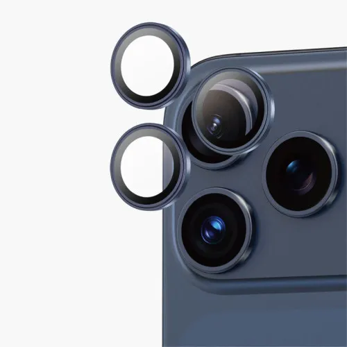 Защитное стекло на камеру Keephone Calvin Camera Lens iPhone 17 Pro / 17 Pro Max Синий