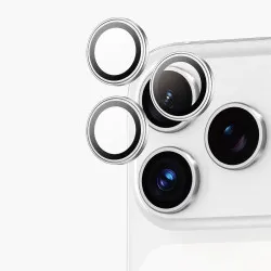 Защитное стекло на камеру Keephone Calvin Camera Lens iPhone 17 Pro / 17 Pro Max Серебристый