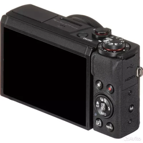 Фотокамера Canon PowerShot G7X Mark III (Чёрный)