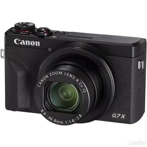 Фотокамера Canon PowerShot G7X Mark III (Чёрный)