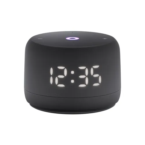 Яндекс Станция Лайт 2 с Часами (Чёрная)