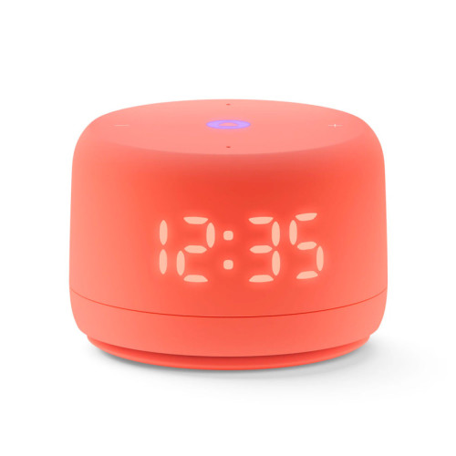 Яндекс Станция Лайт 2 с Часами (Коралловая)